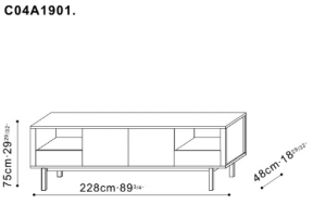 Sideboard dimensions
