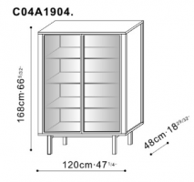 Tall Storage Unit/Bookshelf dimensions