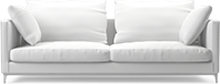 El sof contemporneo Crescent combina a la perfeccin ecos de estilo clsico con el corte de elementos modernos de ltima generacin.