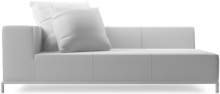 Balance contemporary small sofa section