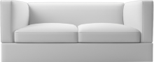 Living contemporary two seat sofa