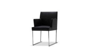 Edge Dining Chair with Armrest