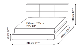 Screen King Bed 215 x 223cm