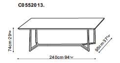 Comedor Vessel Largo