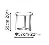 Mesa lateral larga Teri