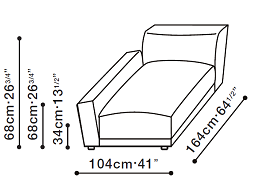 Sof LAF chaise